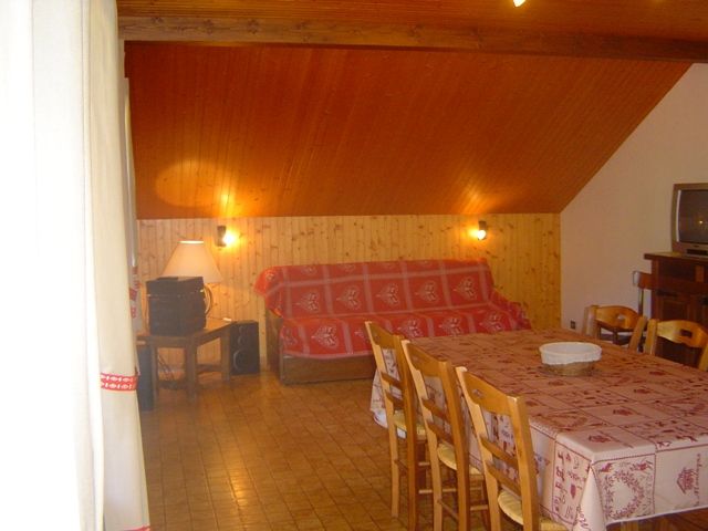 Séjour avec deux couchages